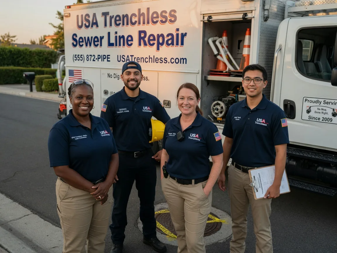 Sewer Line Repair company in Hazel Hurst, PA